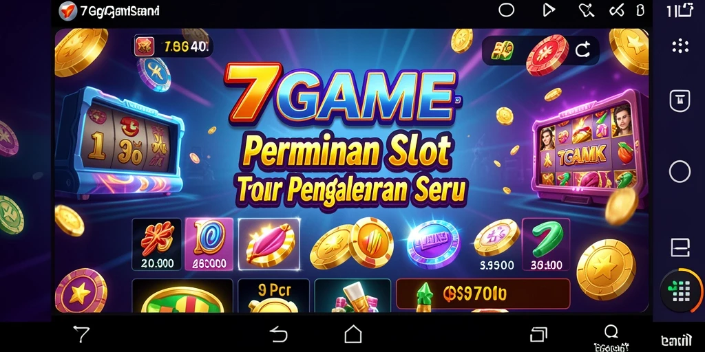 Screenshot menunjukkan gameplay seru yang ditawarkan oleh 7GAME.