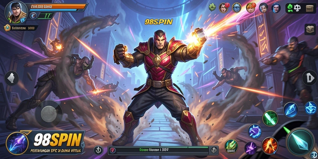 Gameplay menegangkan dari 98SPIN dengan aksi bertarung yang memukau.
