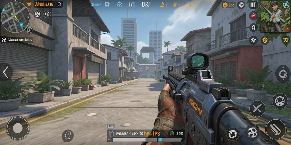 Gameplay mendebarkan di <strong>ANGKASA168</strong> dengan aksi tembak-menembak intens.