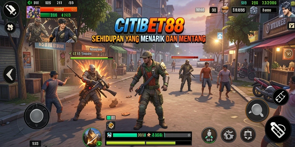 Screenshot gameplay CITIBET88 menunjukkan interaksi karakter yang menarik dan grafis yang menawan.
