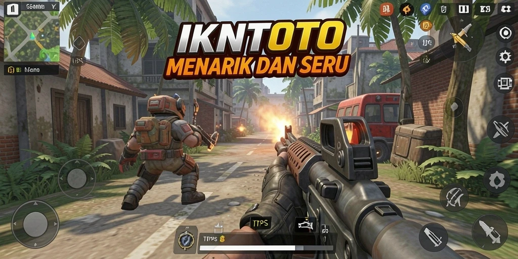 Tampilan gameplay IKNTOTO yang menegangkan dan penuh aksi.