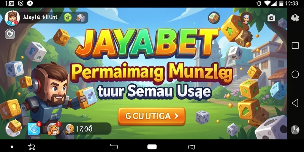Screenshot gameplay JAYABET menunjukkan tantangan puzzle yang menarik.