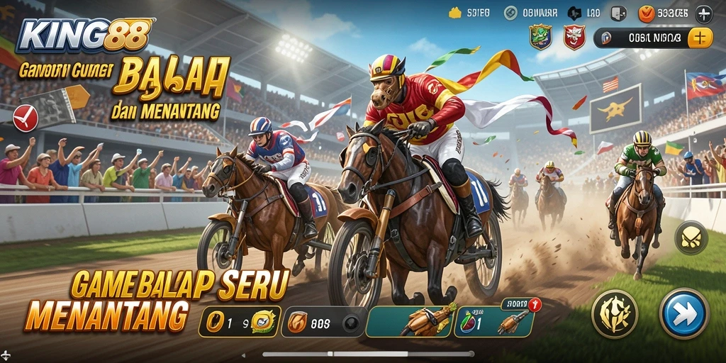 Tampilkan gameplay balap yang seru dan mendebarkan.