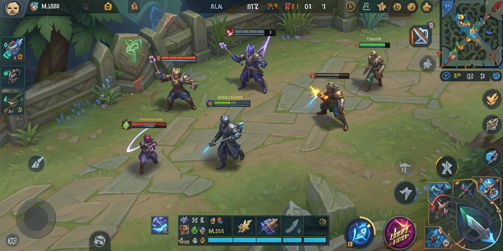 Gameplay menarik MLBB8 dengan karakter dan mode olahraga yang beragam.