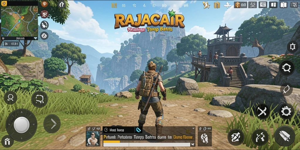 Tampilan menakjubkan dari gameplay Open World RAJACAIR.