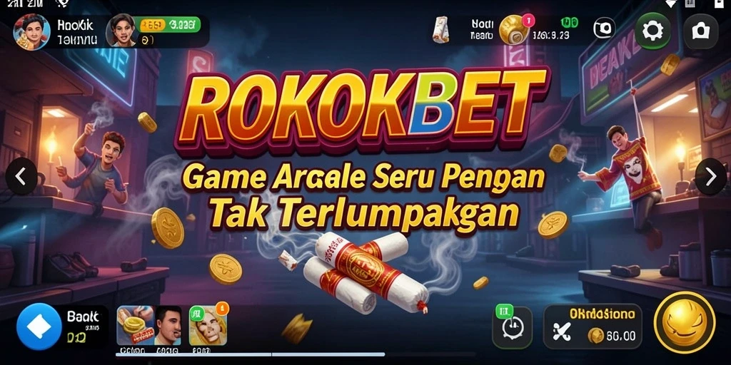 Tampilan gameplay seru ROKOKBET dengan aksi yang mendebarkan.