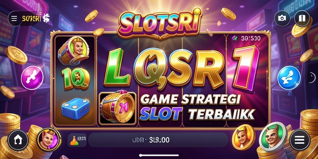 Tampilan menawan dari gameplay SLOTSRI dengan keberagaman slot.